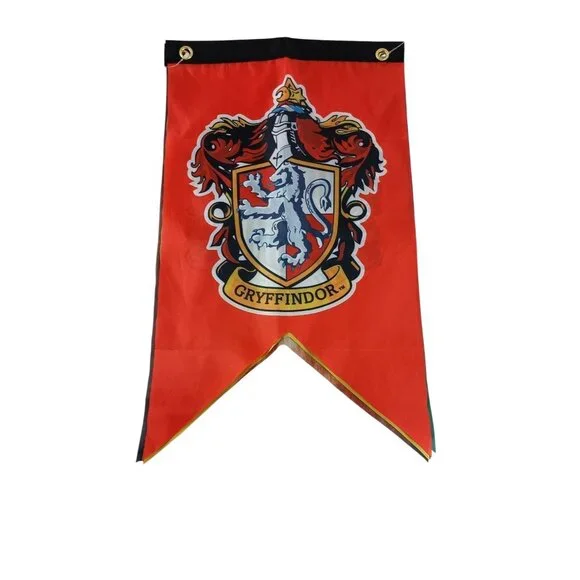 Conquest Journals Set Of 5 Harry Potter Wizard House Banner Flags 12" x 20" - Picture 3 of 5